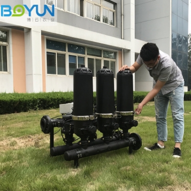北京农业灌溉前置过滤设备 全自动反冲洗叠片过滤器