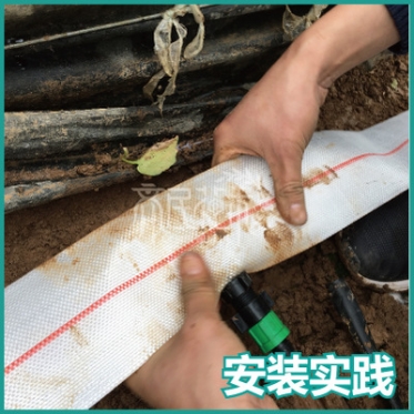 北京供应Φ65灌溉输水带 农用微喷滴管主管输水带2.5寸灌溉输水软带